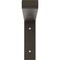 Ekena Millwork Steel Truss Shelf Bracket, Hammered Dark Bronze 2"W x 12"D x 7 3/4"H BKTM02X12X07TSHDB - alternate 4